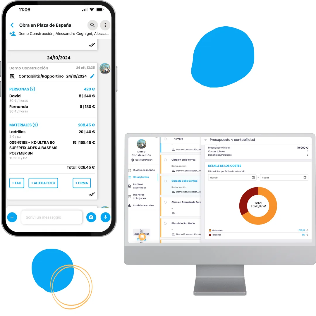 Mela - App per gestione cantiere